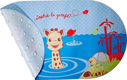 Girafa Sophie Tapete de Banho para Bebê Antiderrapante com Indicador de Temperatura