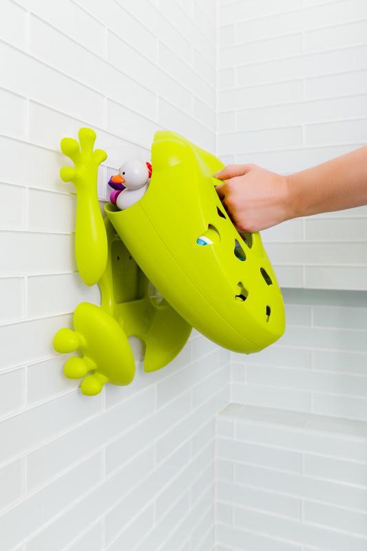 Boon Colher  e Organizador de Banho Frog Pod