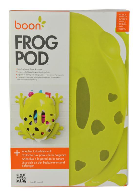 Boon Colher  e Organizador de Banho Frog Pod