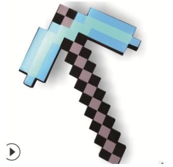 Minecraft Espada Picareta Diamante Original EVA