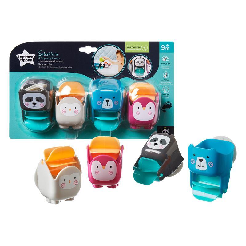 Tommee Tippee -Brinquedo de banho -  Splashtime Super Spinners